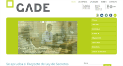 Desktop Screenshot of gadeasesores.com